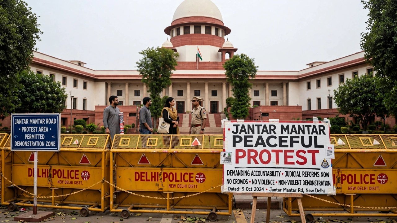 दिल्ली पुलिस सख्त : जंतर-मंतर पर 10 अक्टूबर को कोई परमिशन नहीं, धारा 163 लागू