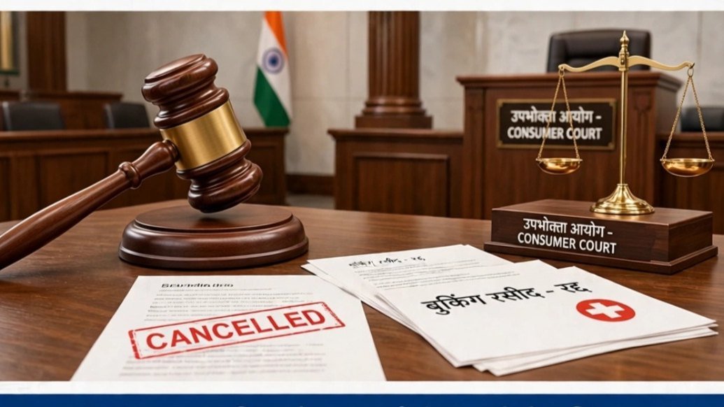 ऑनलाइन बुकिंग कैंसिल के बाद भी नहीं लौटाई रकम, आयोग ने कंपनी को ठोका 15 हजार का जुर्माना