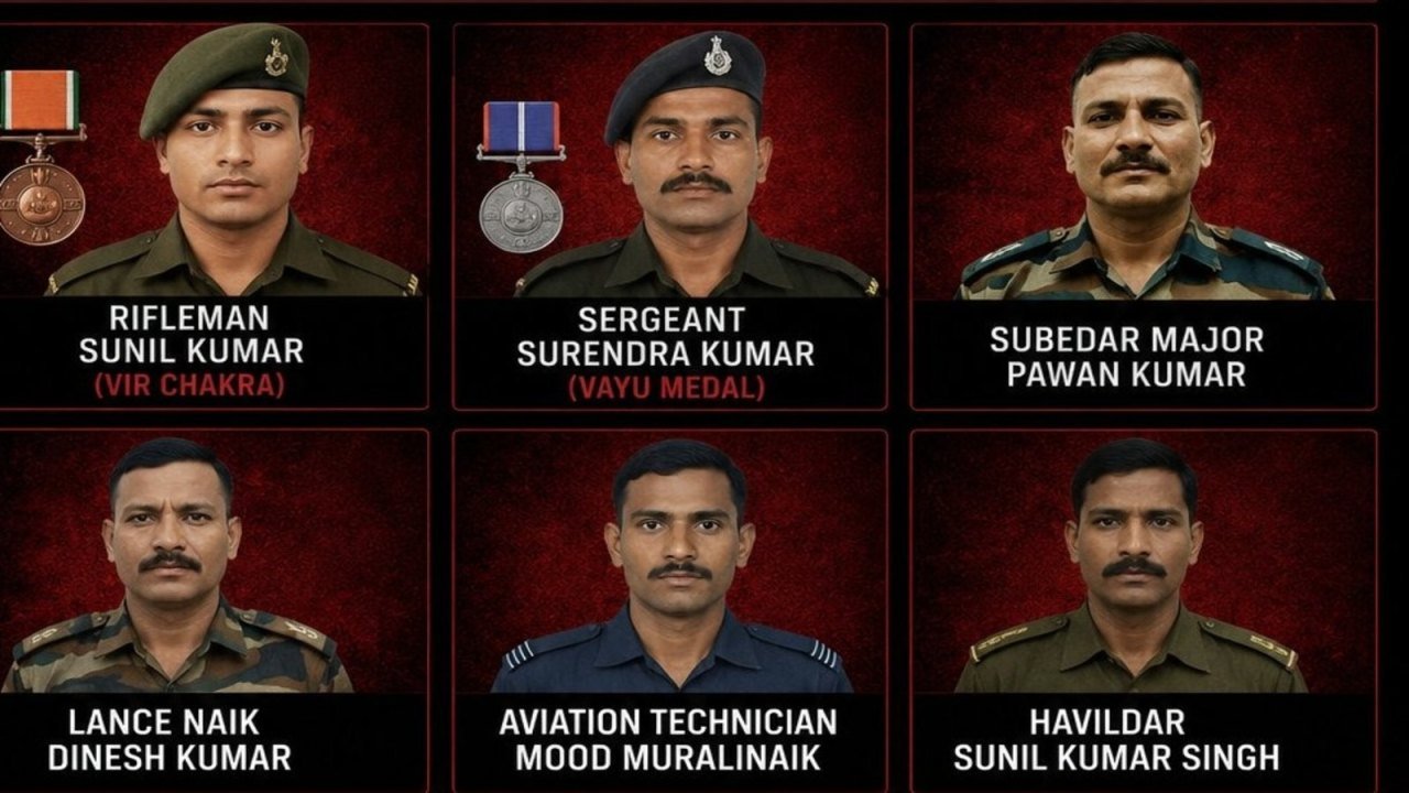 'ऑपरेशन सिंदूर' के छह शहीदों के नाम सार्वजनिक होने के बाद सियासी घमासान; सरकार और विपक्ष आमने-सामने