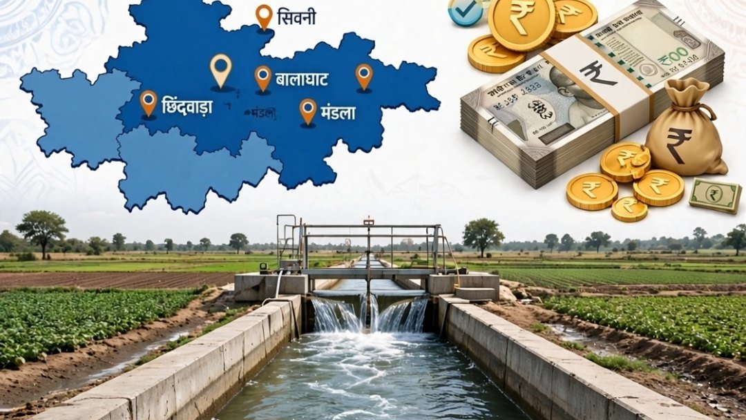 MP सरकार का ऐतिहासिक फैसला: कैम्पा फंड से ₹2050 करोड़, सिंचाई को ₹3378 करोड़